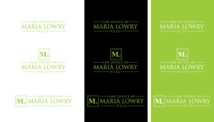 Law Office of Maria Lowry, PLLC | Logo Design by Juli creation