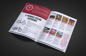 Brochure Design by Deziners Zone for AmeriCan Cycling Adventures  | Design: #19339822