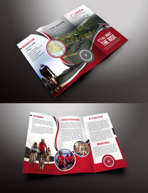 Brochure Design by creative.bugs for AmeriCan Cycling Adventures  | Design: #19340552