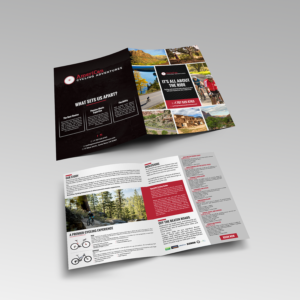 Broschüren-Design von Schöpfer für AmeriCan Cycling Adventures  | Design: #19343235