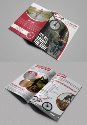 Brochure Design by Dexter Solutions for AmeriCan Cycling Adventures  | Design #19350977