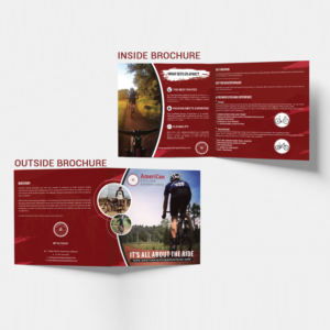 Brochure Design by CreativeSpace18 for AmeriCan Cycling Adventures  | Design #19364360