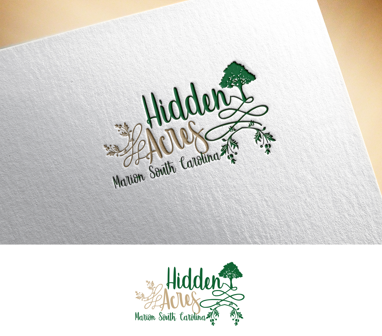 Logo Design by Impressive Solutions for Hidden Acres | Design #19338115