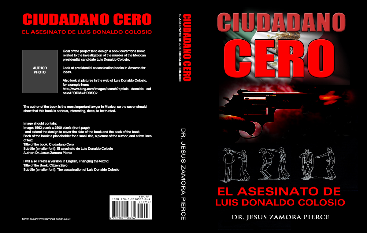 Book Cover Design by illuminati-design for Bernardo Zamora | Design #2906102