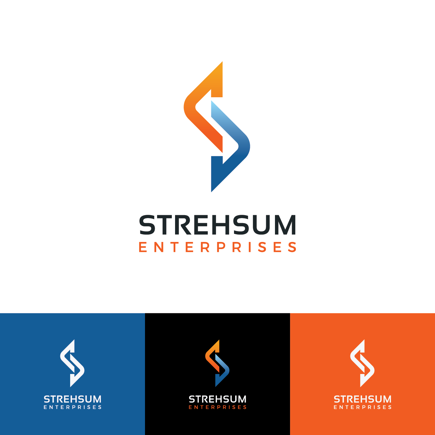 Logo Design by Ode70 for Strehsum Enterprises LLC | Design #19354222