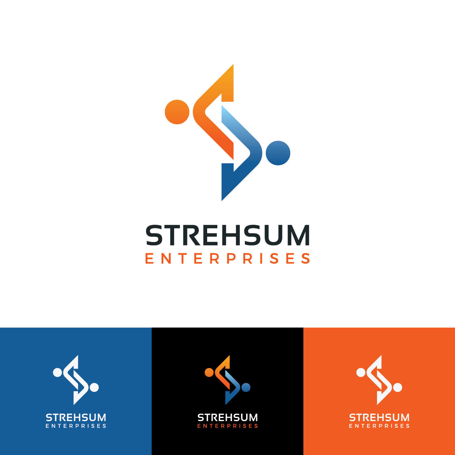 Logo Design by Ode70 for Strehsum Enterprises LLC | Design #19354228