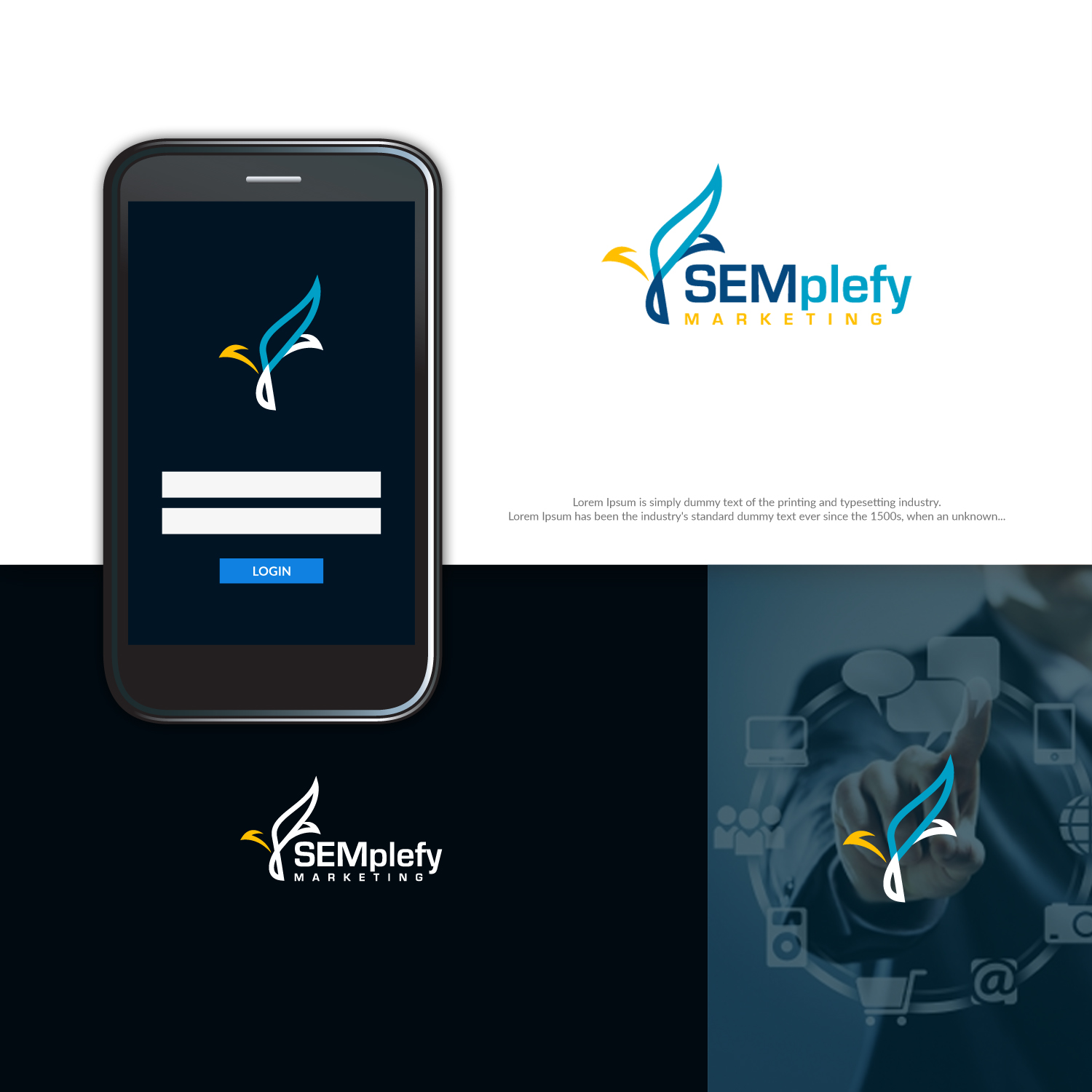 Logo Design by ideaz2050 for SEMplefy Marketing | Design #19350669