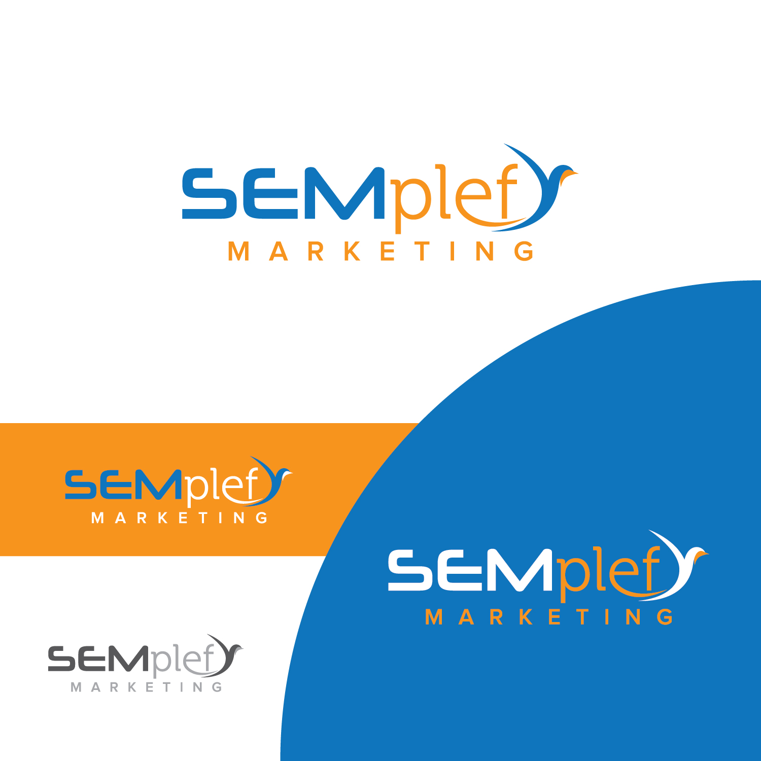 Logo Design by Maxo-Biz for SEMplefy Marketing | Design #19350955