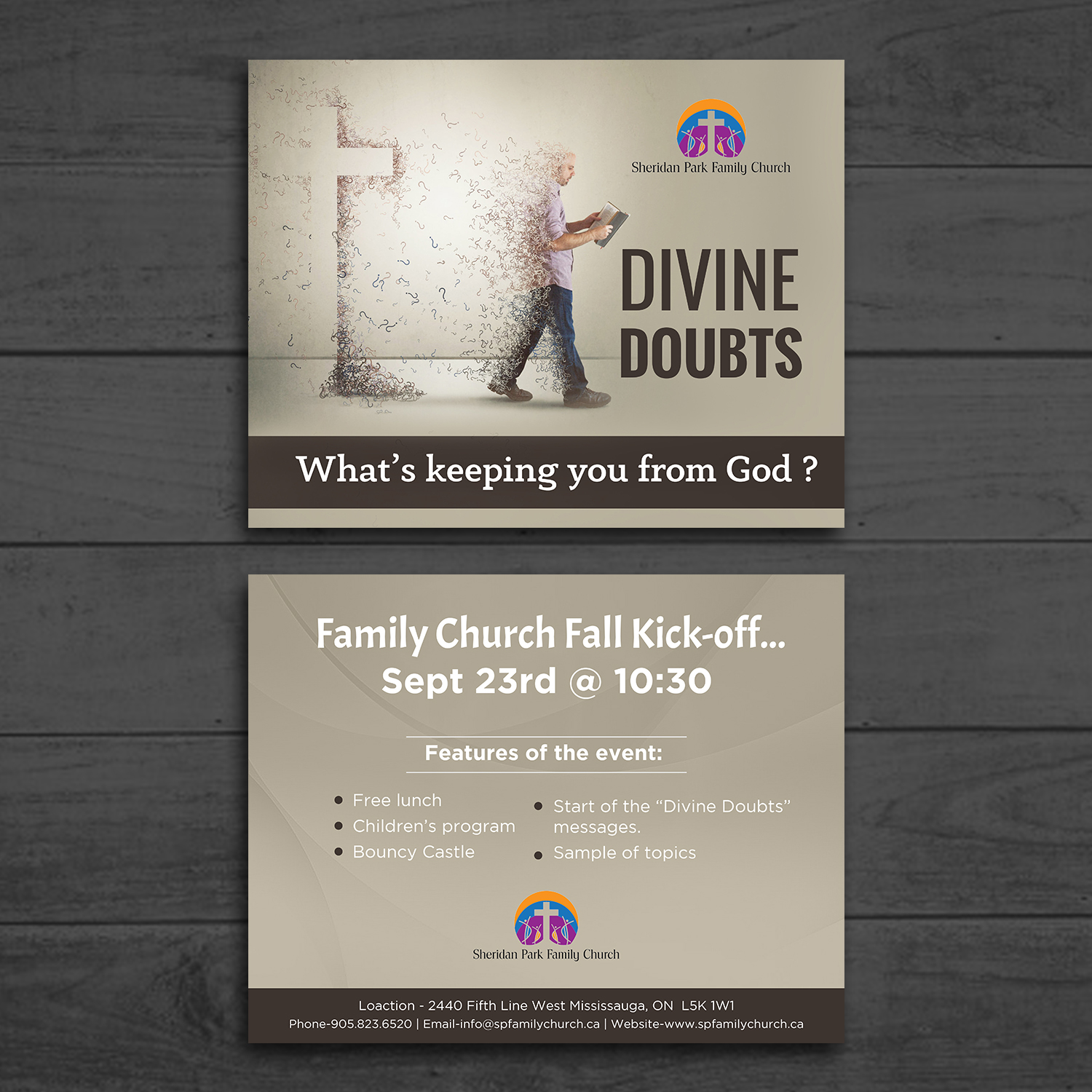 Flyer-Design von debdesign für Sheridan Park Family Church | Design: #19374324