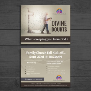 Flyer-Design von debdesign für Sheridan Park Family Church | Design: #19472475