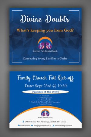 Design de Flyer par ecorokerz pour Sheridan Park Family Church | Design : #19371101