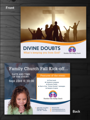 Design de Flyer par innovative earth pour Sheridan Park Family Church | Design : #19346984