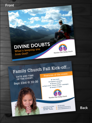 Design de Flyer par innovative earth pour Sheridan Park Family Church | Design : #19360935