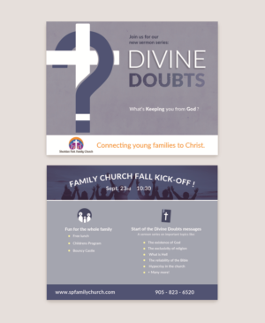 Flyer Design by tomlepo for Sheridan Park Family Church | Design #19353164