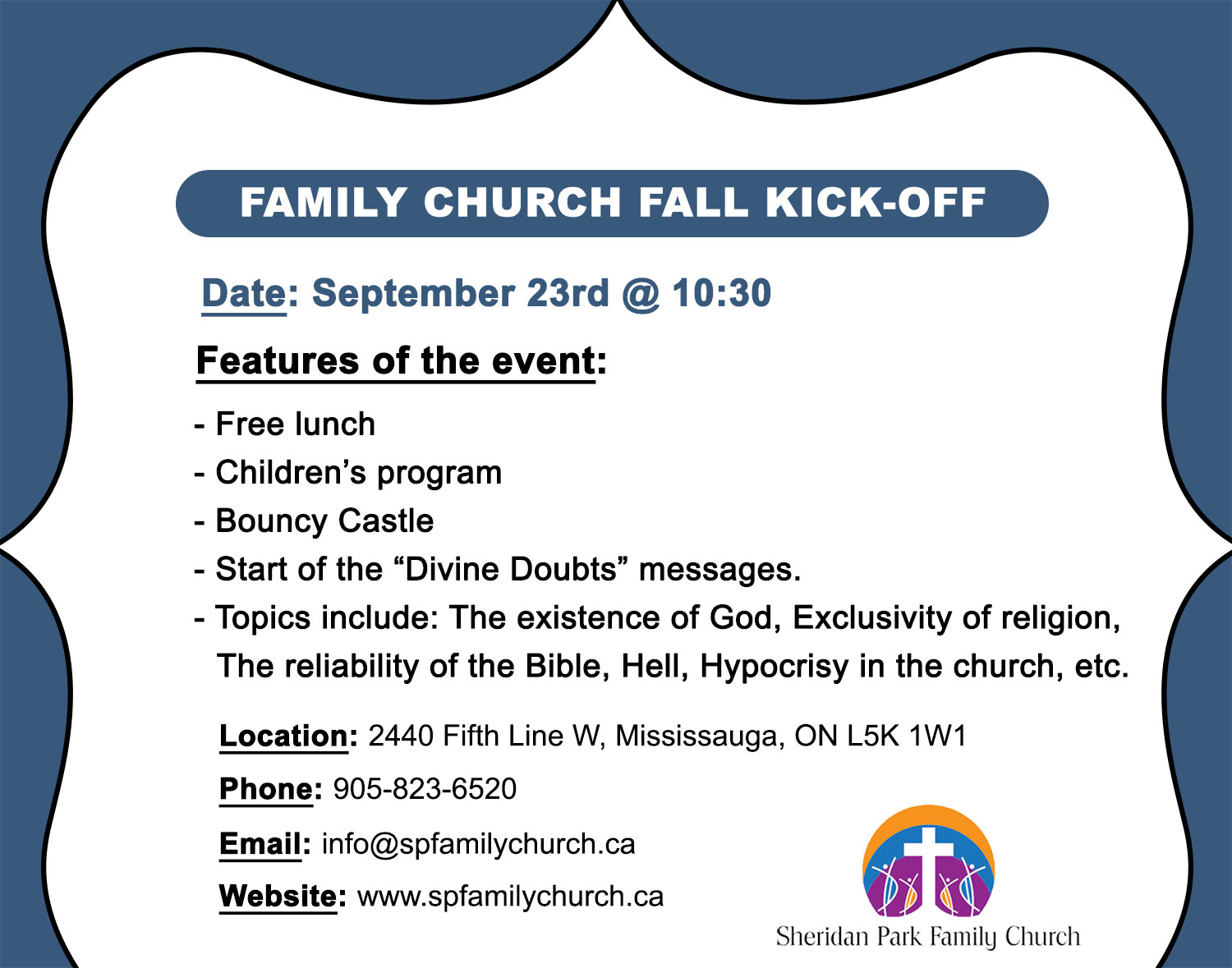 Design de Flyer par DesignNY pour Sheridan Park Family Church | Design #19369761