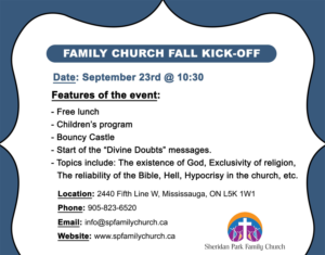 Flyer-Design von DesignNY für Sheridan Park Family Church | Design: #19369761