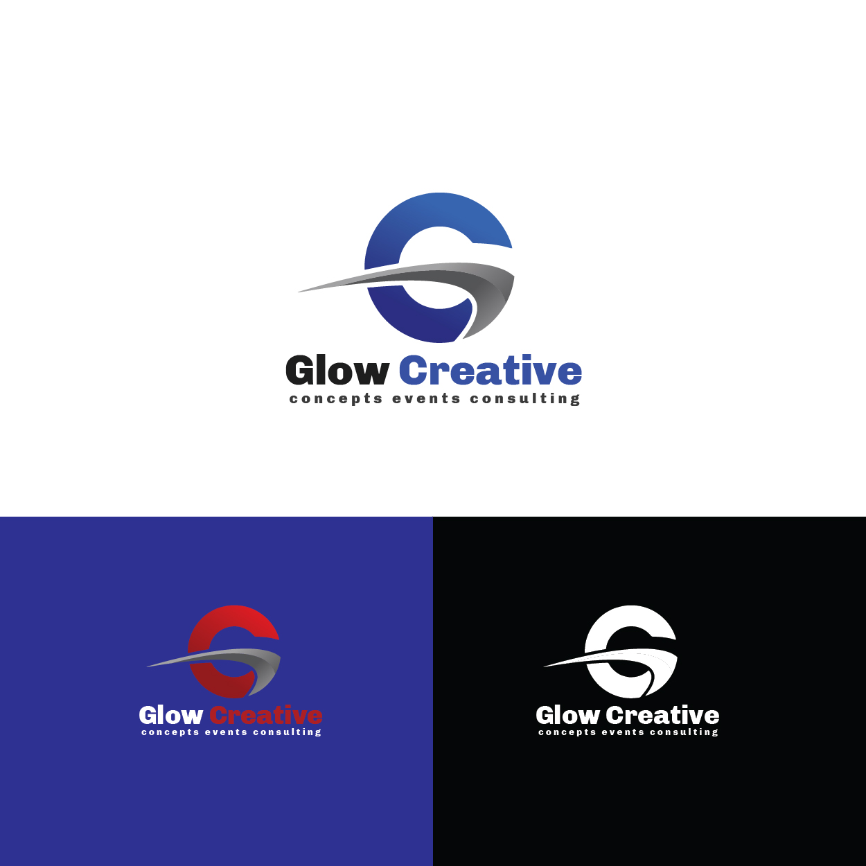Logo Design by Creativezib for glow creative | Design #19412740