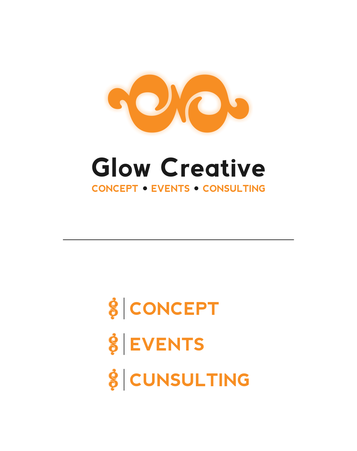 Logo Design by Big Stone Studio for glow creative | Design #19350851