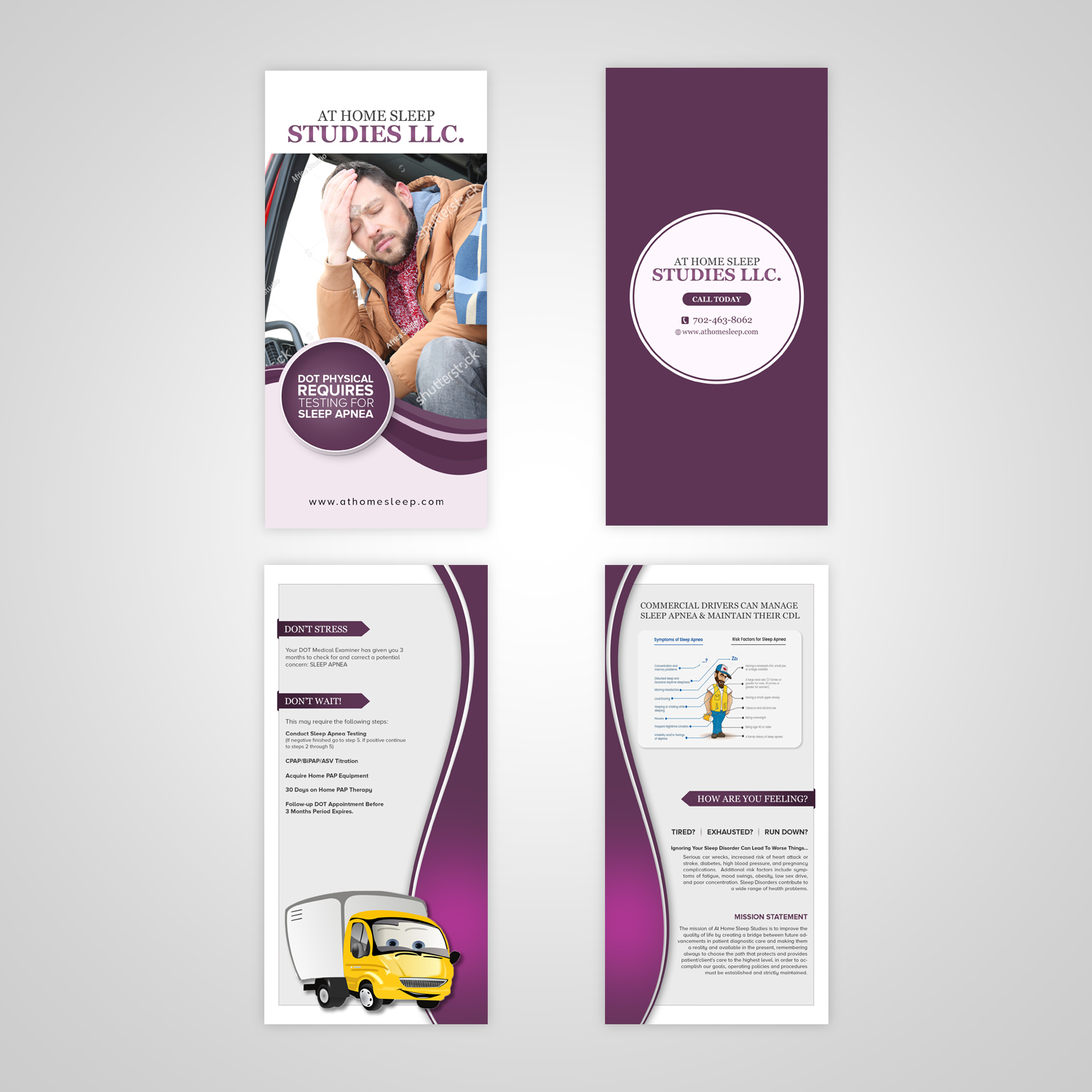 Flyer Design by creative.bugs for At Home Sleep Studies | Design #19396571