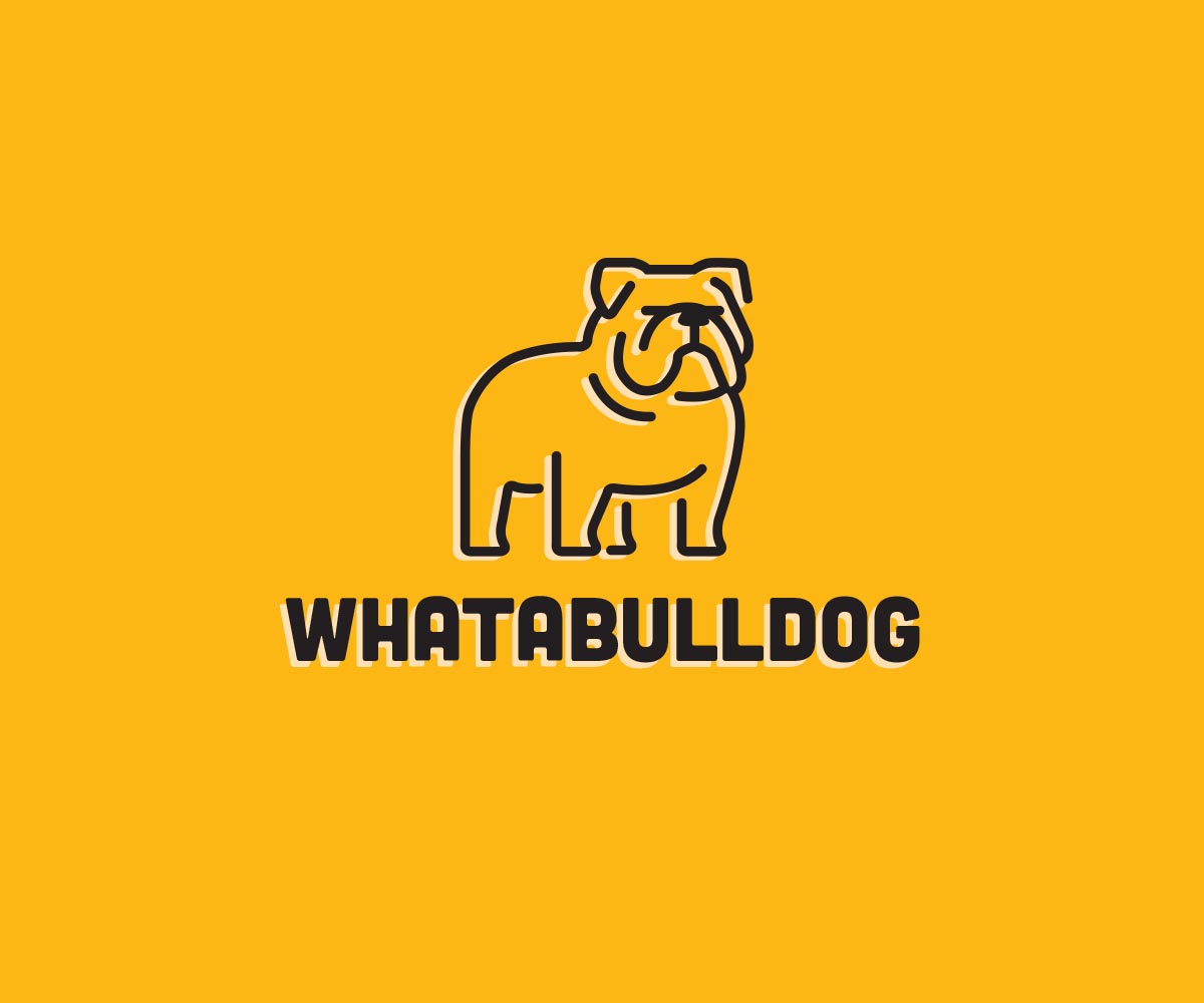 Logo Design by anna.lauren for Whatabulldog | Design #19352699