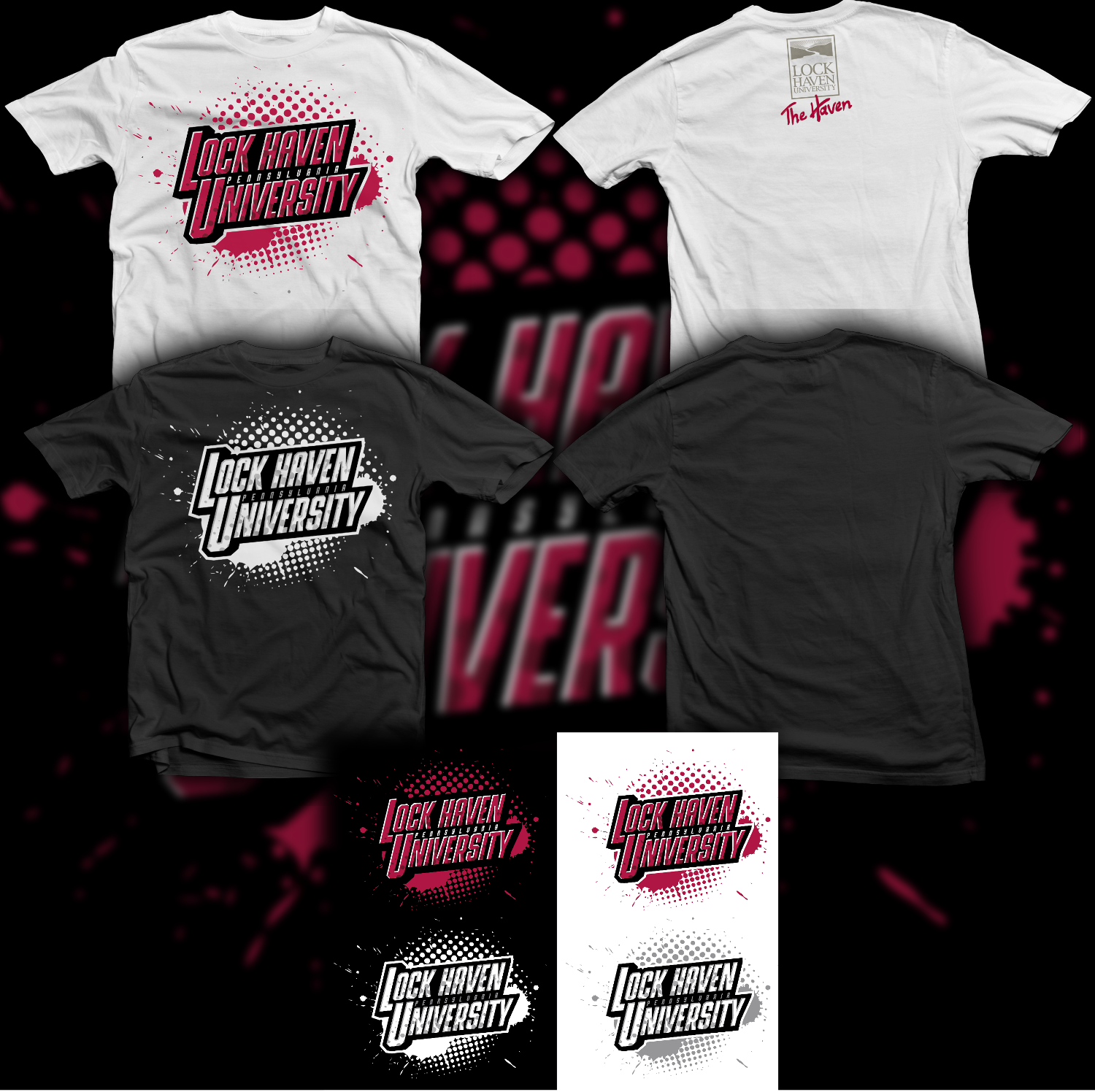 T-shirt Design by Patoxex for Lock Haven University | Design #19369474