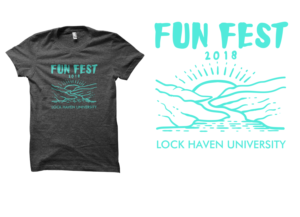 2018 Fun Fest  - create a t shirt design for college students | Design de T-shirt par a.o.d