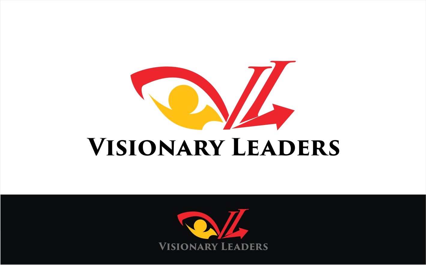 Upmarket, Serious, Business Management Logo Design for VL Visionary Leaders  by Alleria.Designz