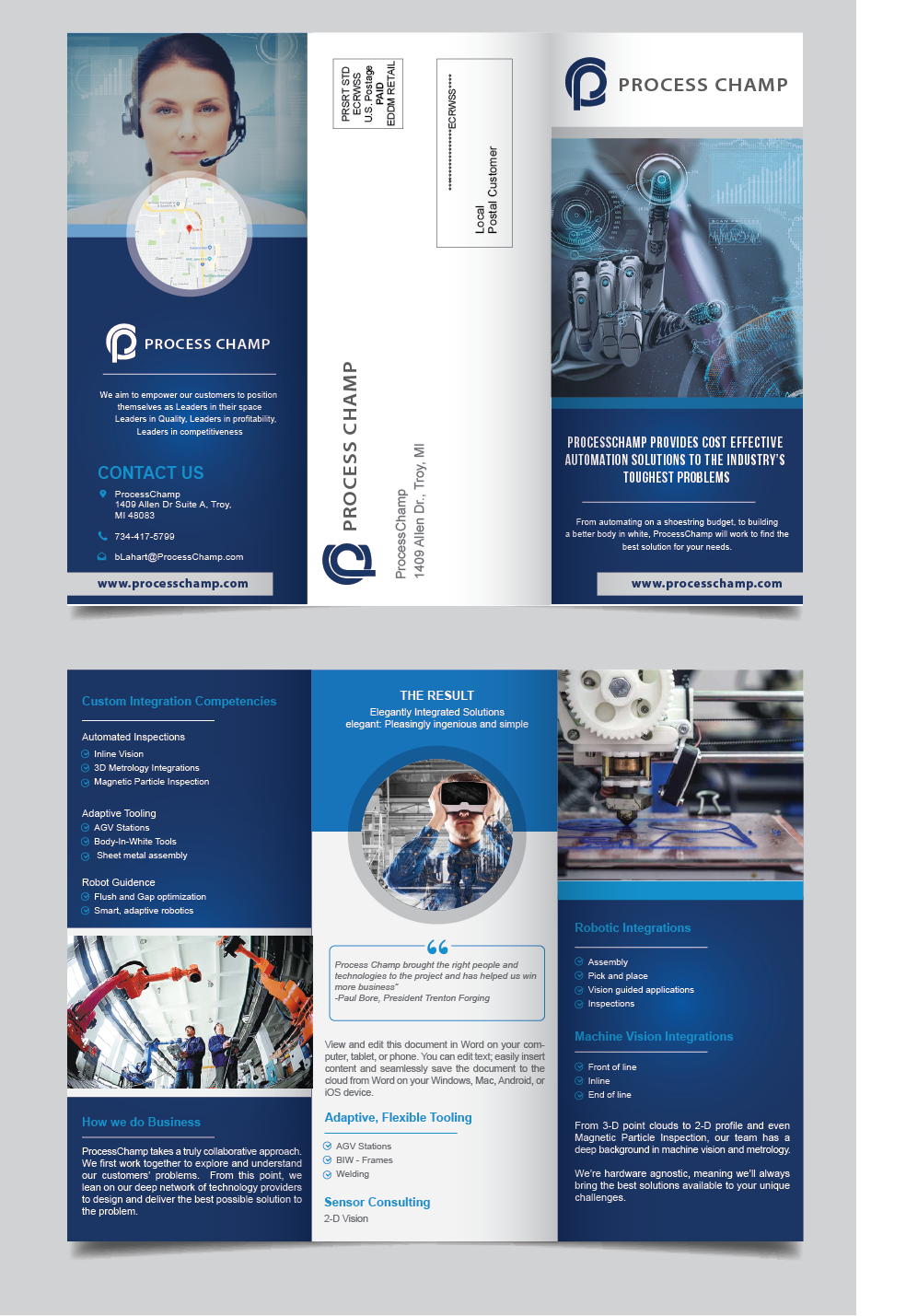 Brochure Design by alex989 for this project | Design #19372561