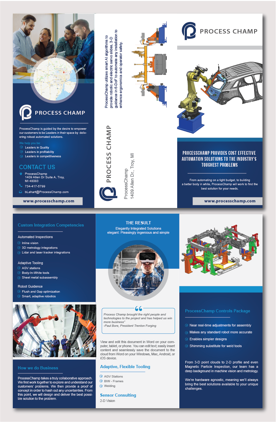 Brochure Design by alex989 for this project | Design #19509811