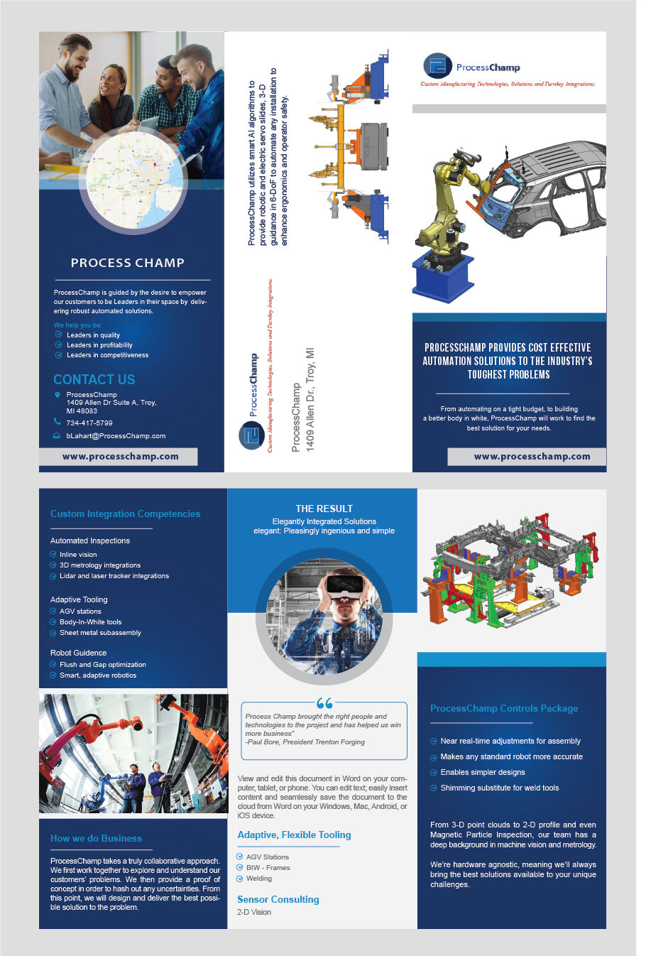 Brochure Design by alex989 for this project | Design #19524001