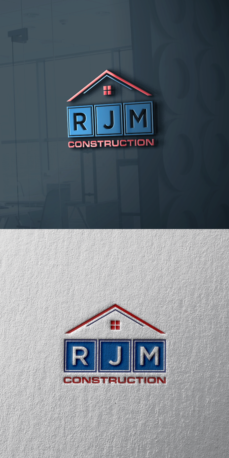 Logo Design by hery_cdt for RJM Construction | Design #19377840