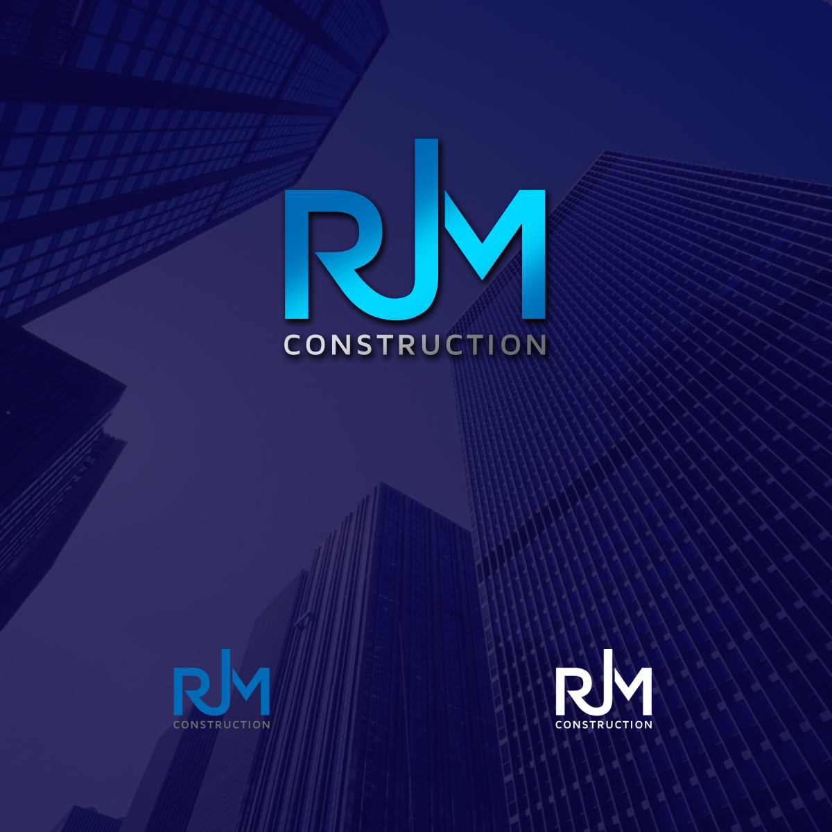 Logo-Design von Mungbejotok für RJM Construction | Design #19424786