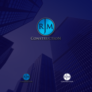 Logo-Design von Mungbejotok für RJM Construction | Design: #19424952