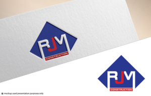 Logo-Design von A S design @ für RJM Construction | Design: #19381541
