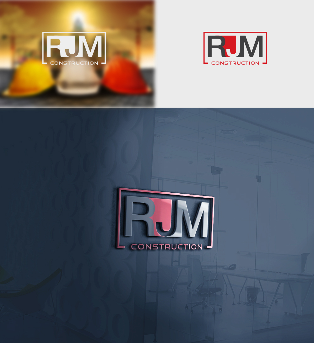Logo Design by Deep Night for RJM Construction | Design #19355988