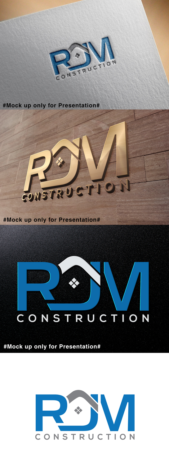 Logo-Design von designmind78 für RJM Construction | Design #19386849