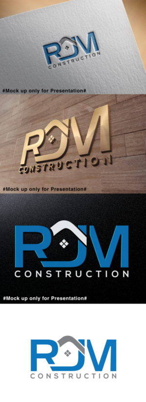 Logo-Design von designmind78 für RJM Construction | Design: #19386849