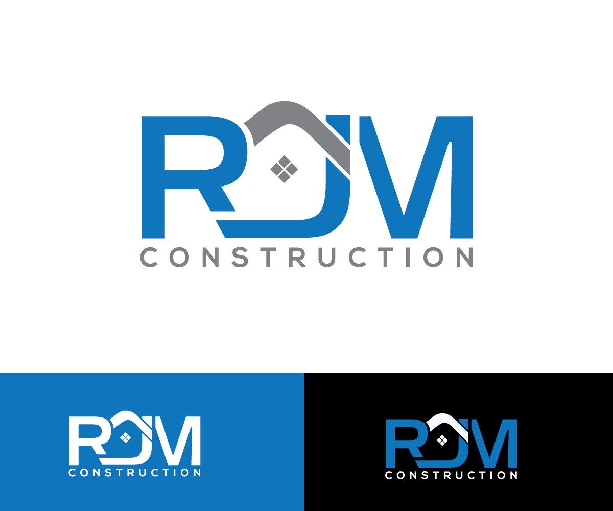 Logo Design by designmind78 for RJM Construction | Design #19386851
