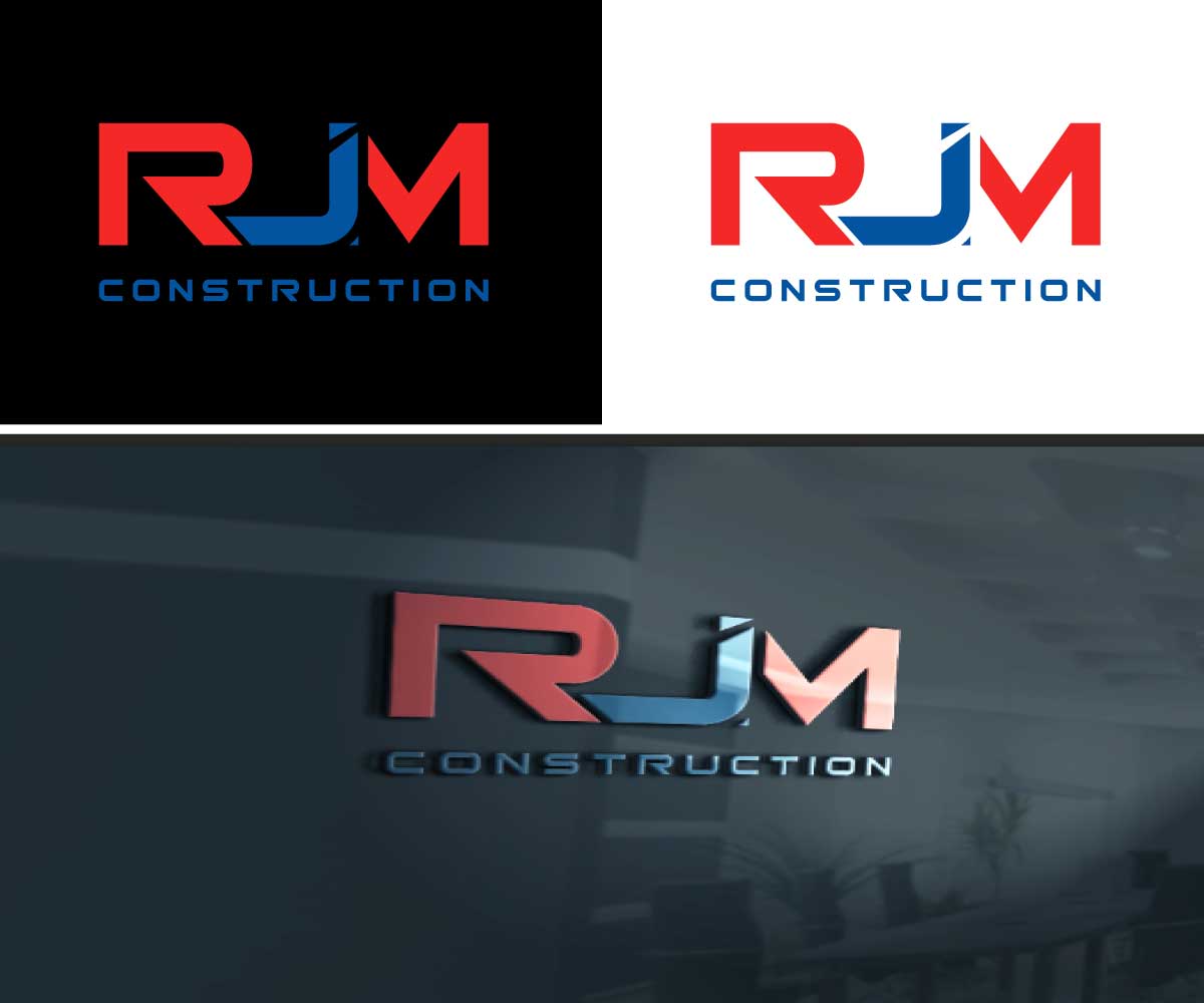 Design de Logo par DesignKhalifa2 pour RJM Construction | Design #19414281
