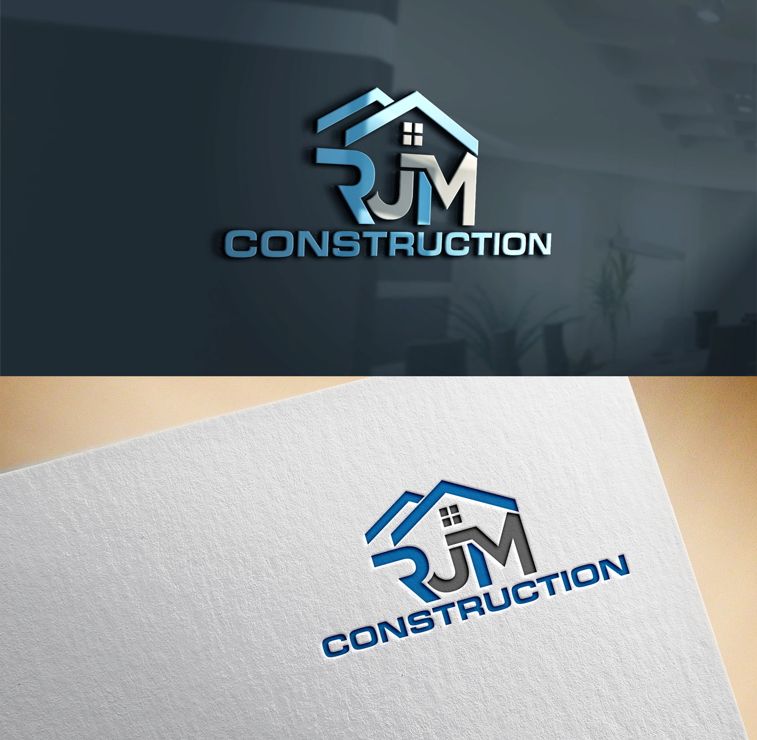 Logo-Design von design_ghost 2 für RJM Construction | Design #19362202