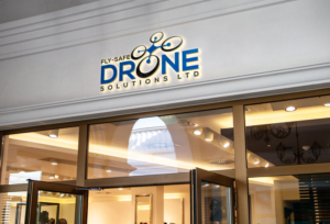 Logo Design by saddam8042 for FLY-SAFE DRONE SOLUTIONS LTD | Design: #19401489