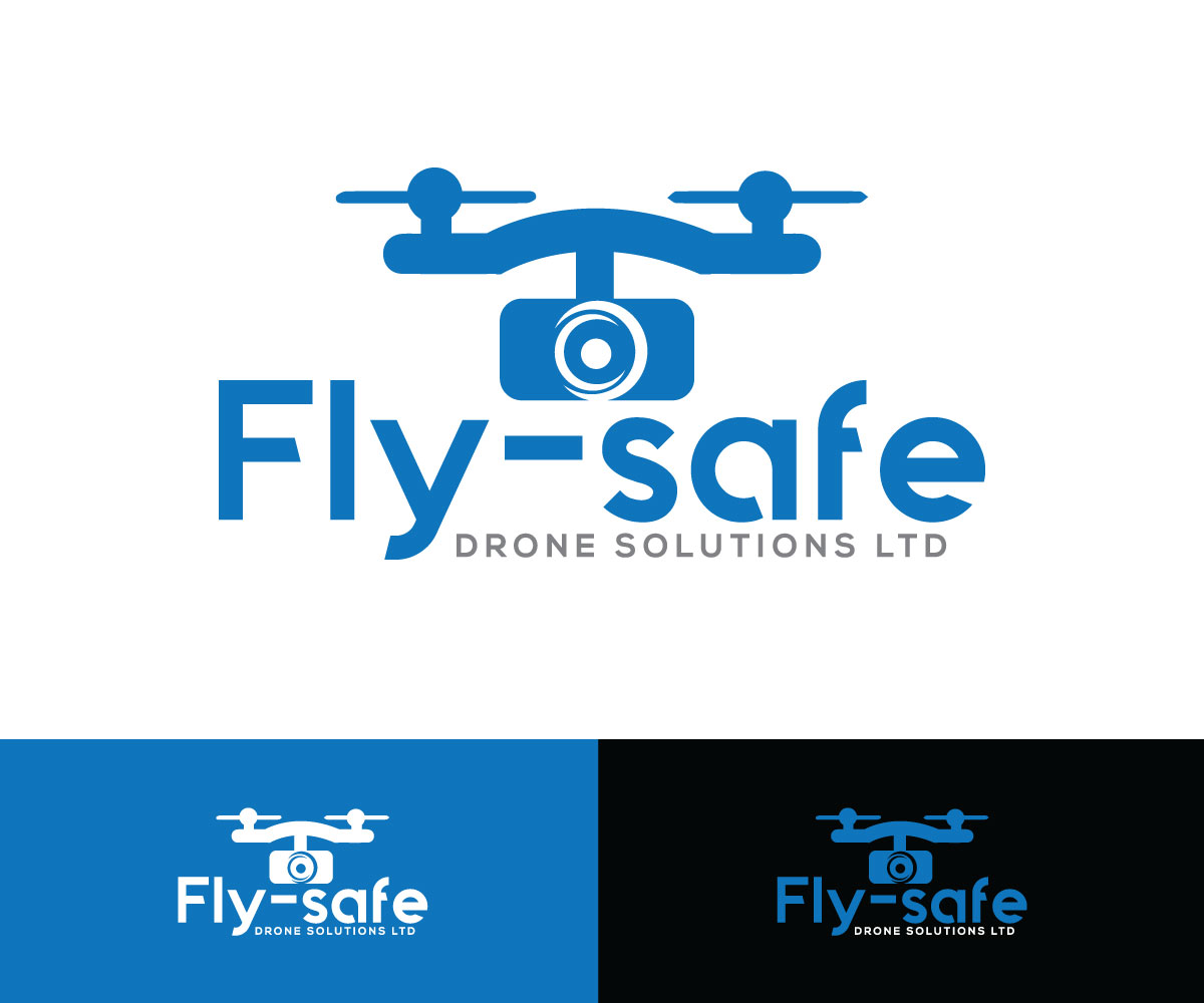 Logo Design by designmind78 for FLY-SAFE DRONE SOLUTIONS LTD | Design #19386970