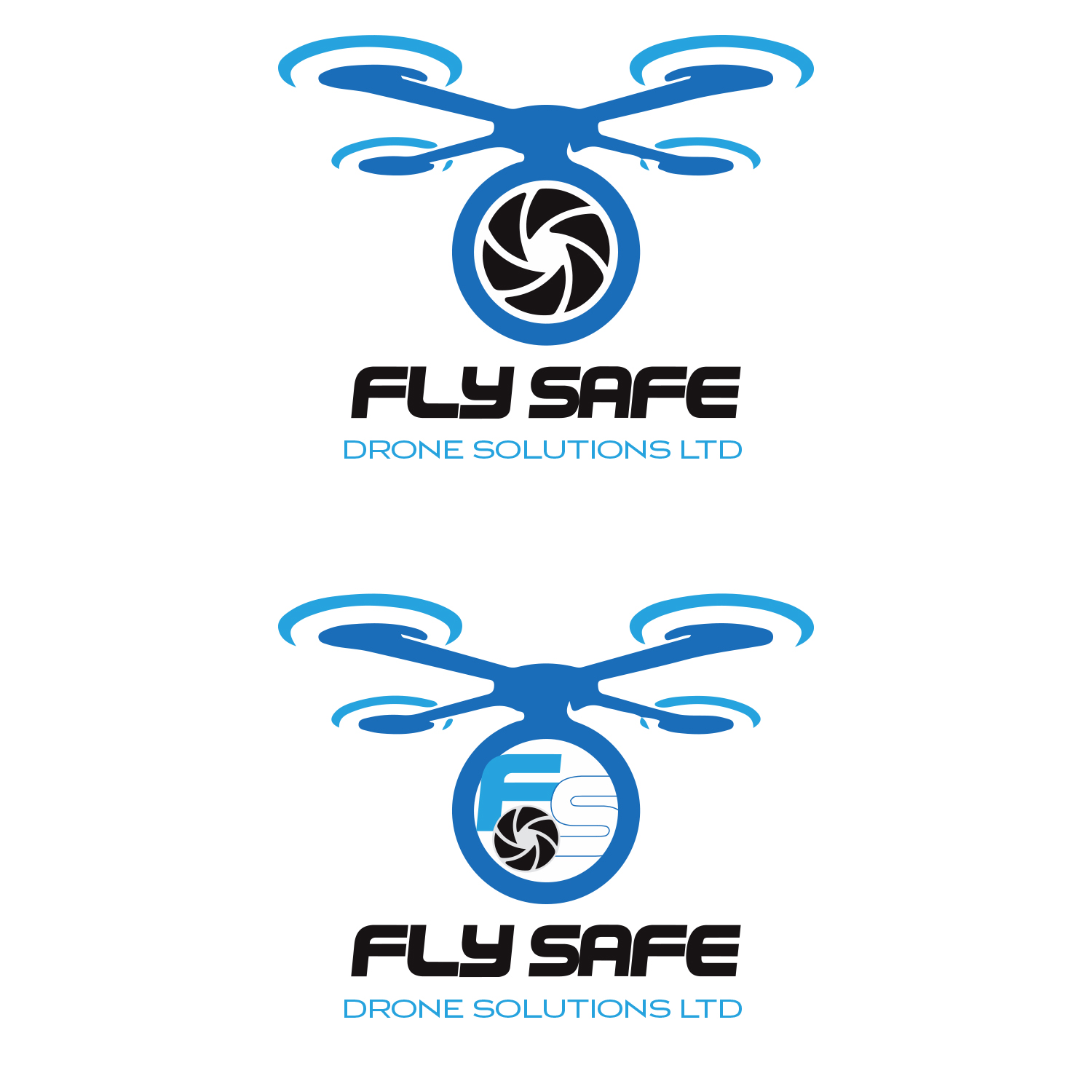 Logo Design by nadbook2323 for FLY-SAFE DRONE SOLUTIONS LTD | Design #19358061