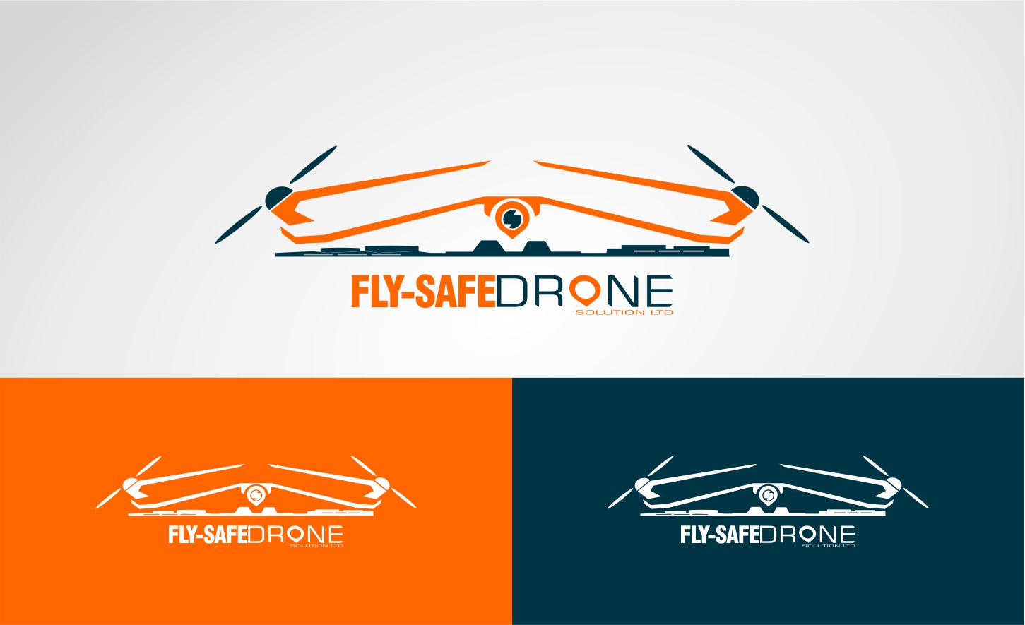 Logo Design by SAS_21 for FLY-SAFE DRONE SOLUTIONS LTD | Design #19405478