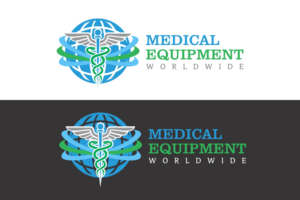 The company Name is: Medical Equipment Worldwide.  We would want the logo to graphicly illustrate that we are medical and A worldwide company | Logo Design by Farqaleit™