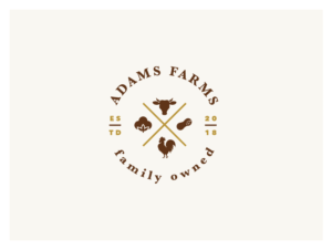 Adams Farms | Logo-Design von wonderland