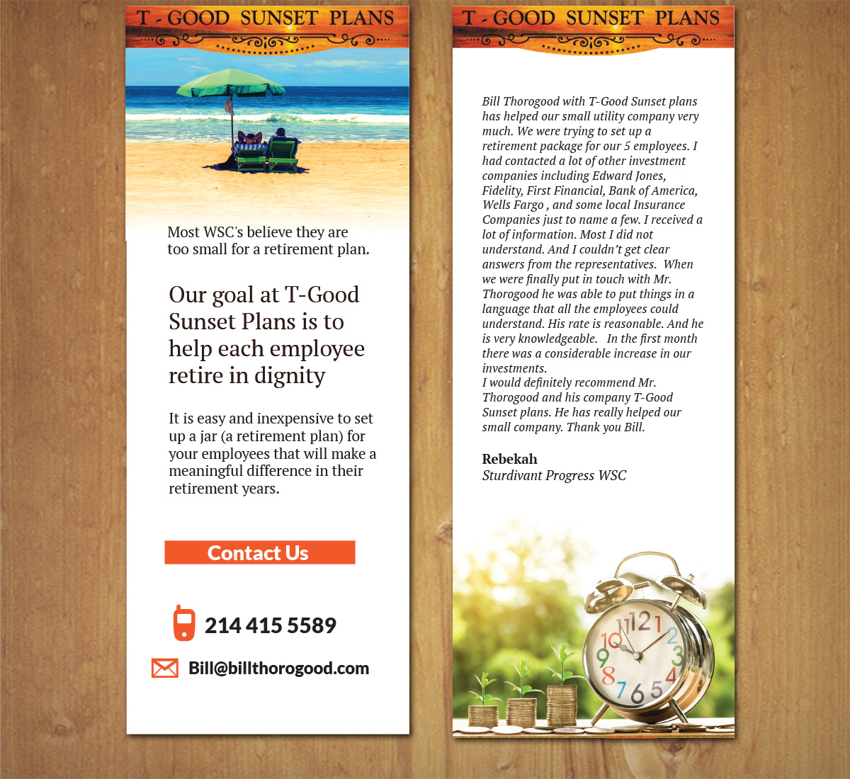 Brochure Design by MNM for this project | Design #19353357