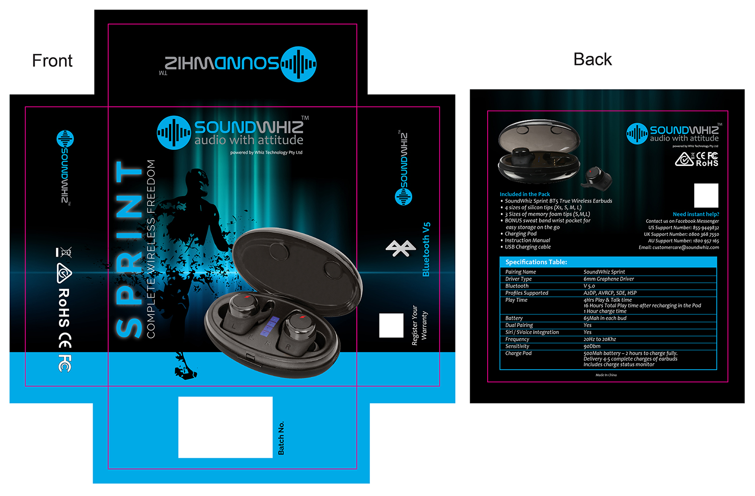 Design Emballage par Martin Alonso pour Whiz Technology Pty Ltd | Design #19463019