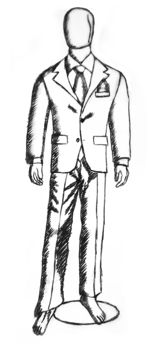 Leading Shoulder Pad Company Needs a Fashion Sketch | Graphic Design by Riaz786