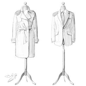 Leading Shoulder Pad Company Needs a Fashion Sketch | Graphic Design by julia.gnedina
